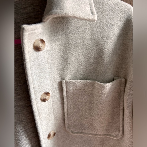 Cream Shacket - Picture 3 of 3